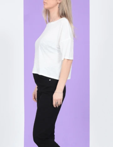 Tricou American Eagle, alb