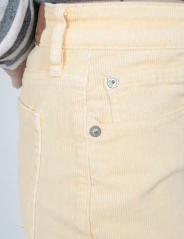 Pantaloni American Eagle, galben
