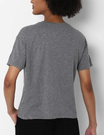 Tricou American Eagle, gri Gri
