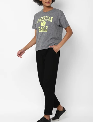Tricou American Eagle, gri Gri