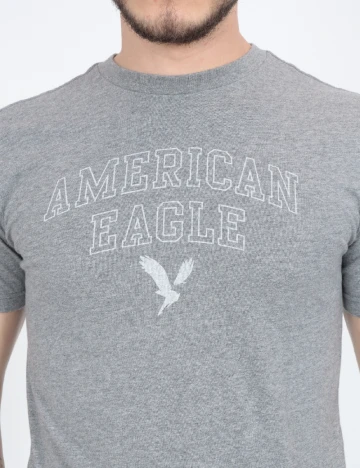 Tricou American Eagle, gri