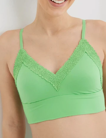 Bustiera Aerie, verde Verde