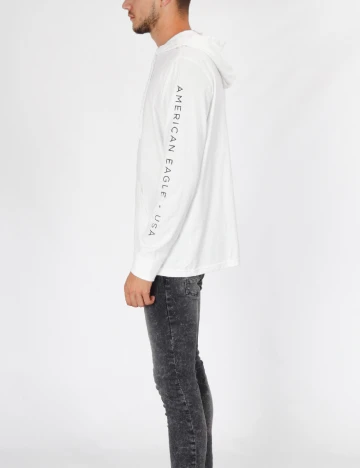 Hanorac American Eagle, alb