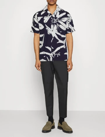 Camasa Jack&Jones, bleumarin inchis Albastru