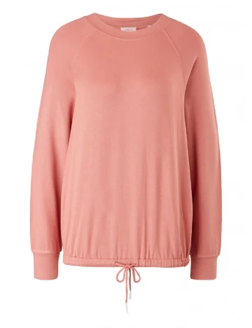 Bluza Oversize s.Oliver, roz pudra Roz