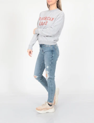 Bluza American Eagle, gri Gri