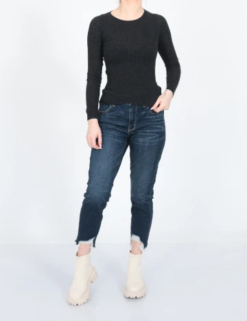 Bluza American Eagle, gri inchis