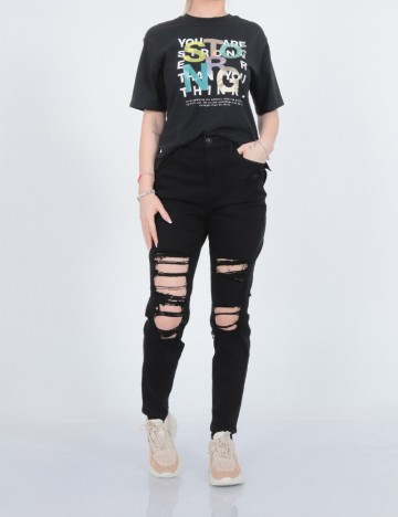 
						Blugi American Eagle, negru