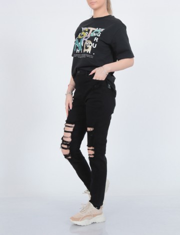 Blugi American Eagle, negru
