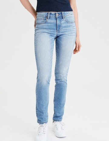 
						Blugi American Eagle, albastru