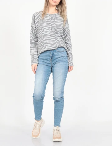 Blugi American Eagle, bleu