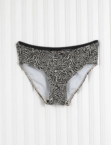 Chilot de baie Bon a Parte, crem/negru