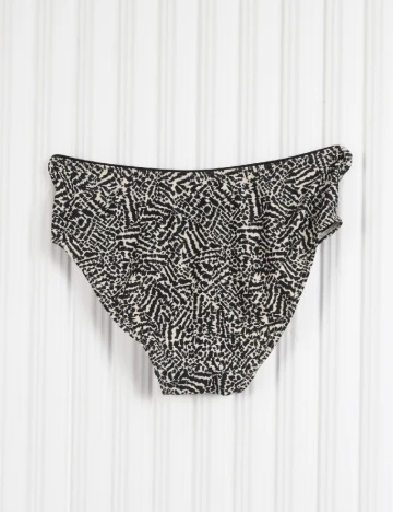 Chilot de baie Bon a Parte, crem/negru