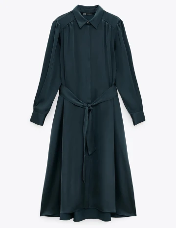 Rochie Zara, verde, L