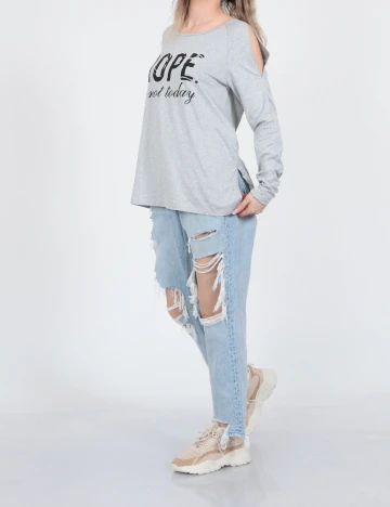 Bluza SHEIN, gri Gri