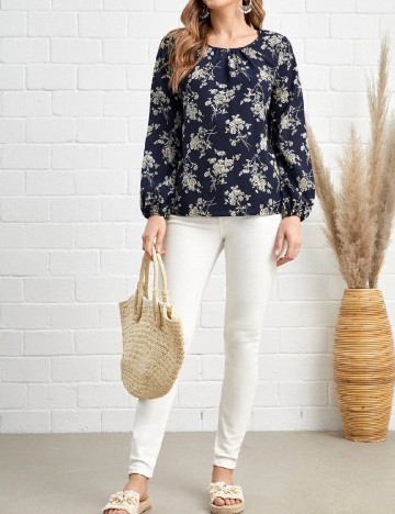 
						Bluza Emery Rose, bleumarin