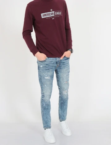 Blugi American Eagle, albastru