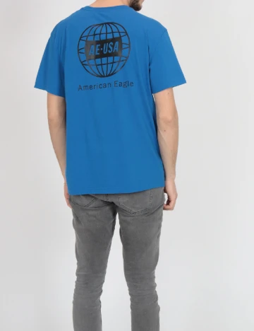 Tricou American Eagle, albastru