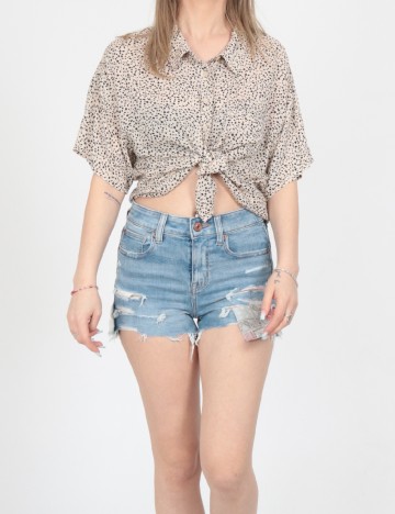 Pantaloni scurti American Eagle, albastru