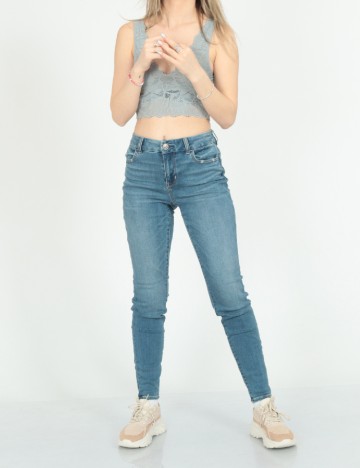 
						Blugi American Eagle, albastru