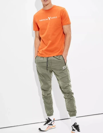 Tricou American Eagle, portocaliu Portocaliu