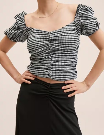 
						Top Mango, negru