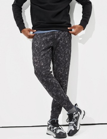 
						Pantaloni American Eagle, negru