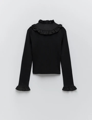 Bluza Zara, negru, M