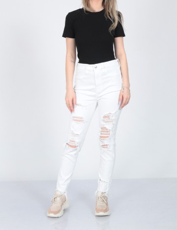 
						Blugi American Eagle, alb