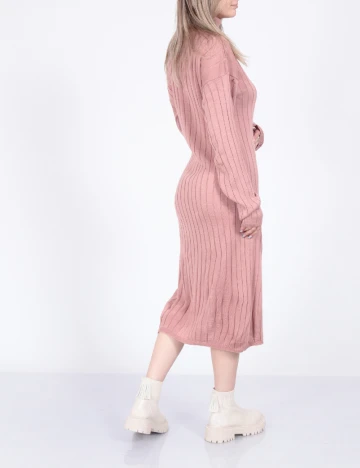 Rochie medie SHEIN, roz