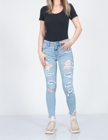 
						Blugi American Eagle, albastru