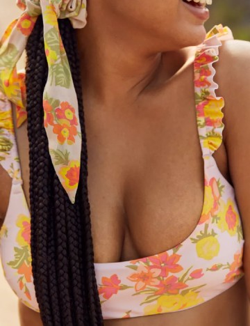 
						Bustiera de baie Aerie, floral