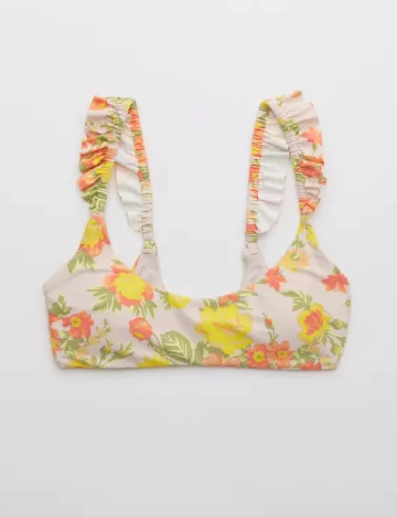 Bustiera de baie Aerie, floral Floral print
