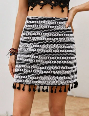 Fusta SHEIN, negru