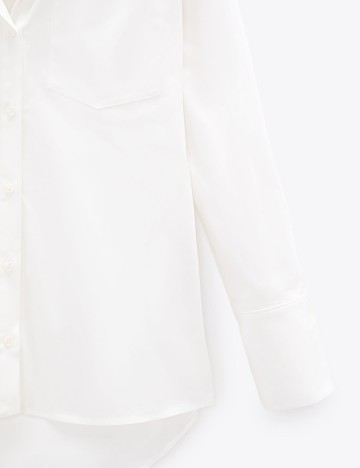 Camasa Zara, alb, M