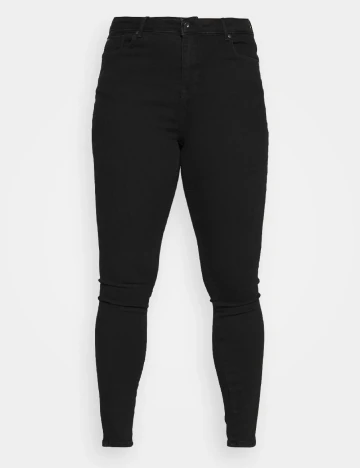 Blugi Only Carmakoma, negru