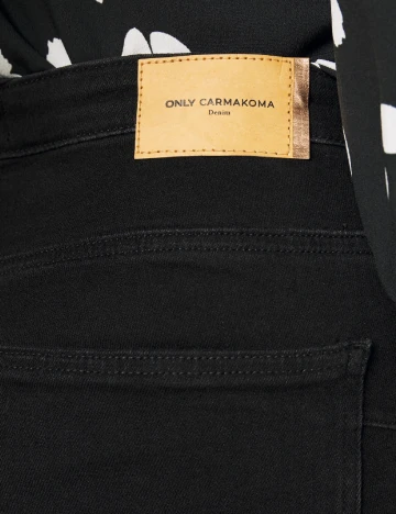 Blugi Only Carmakoma, negru