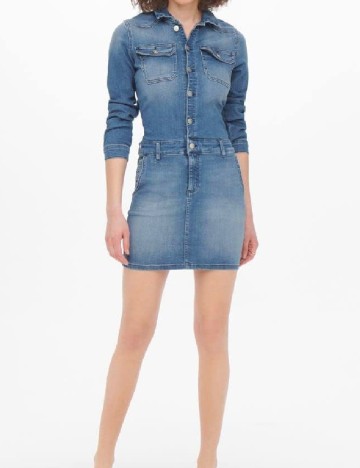 
						Rochie scurta Only, albastru