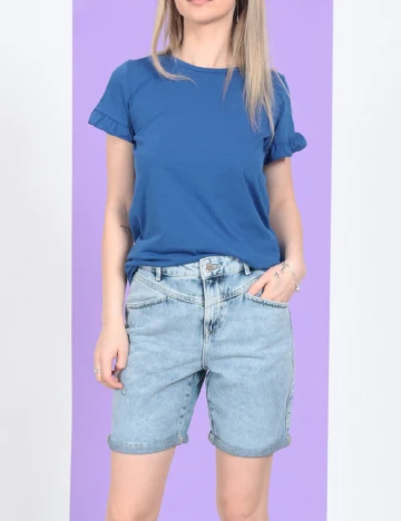 Pantaloni scurti Only, albastru