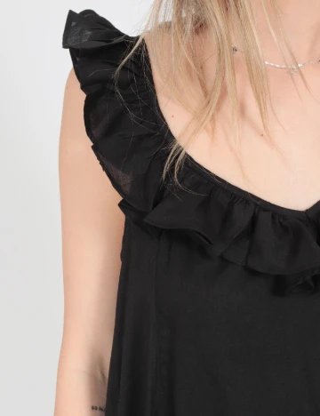 Rochie scurta Jacqueline de Yong, negru Negru