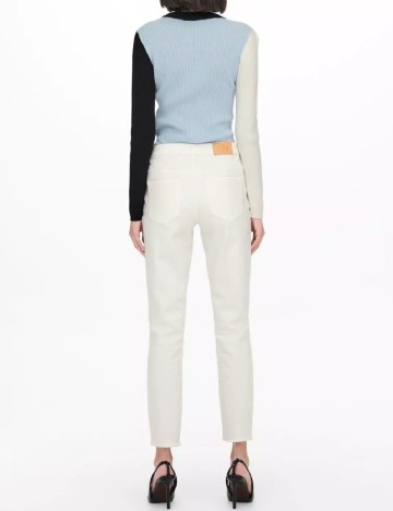 Blugi Jacqueline de Yong, alb