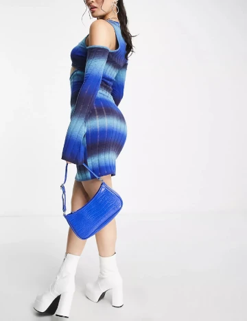 Rochie scurta AsYou, albastru Albastru