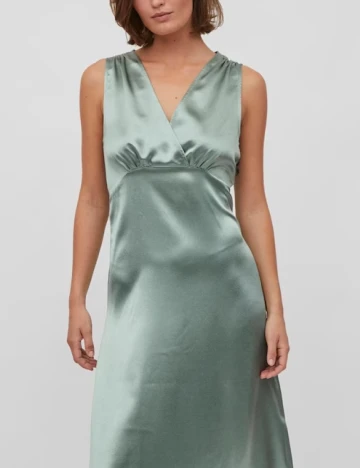 Rochie lunga Vila, verde