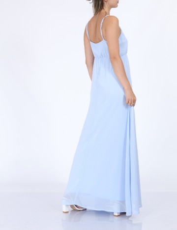 Rochie lunga Vila, albastru