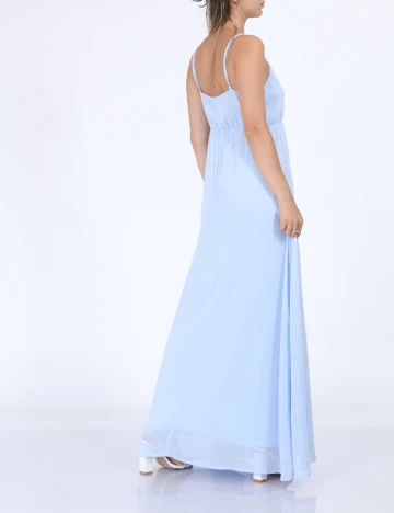 Rochie lunga Vila, albastru