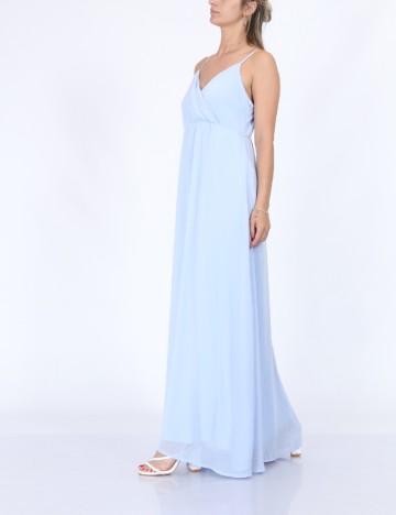Rochie lunga Vila, albastru