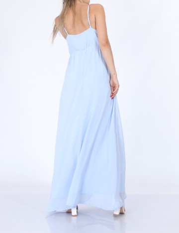 Rochie lunga Vila, albastru