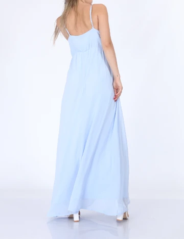 Rochie lunga Vila, albastru