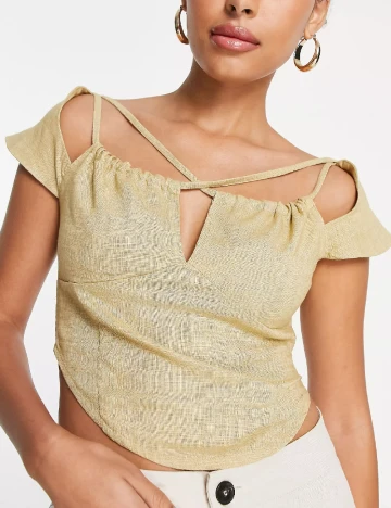 Top ASOS, kaki Verde