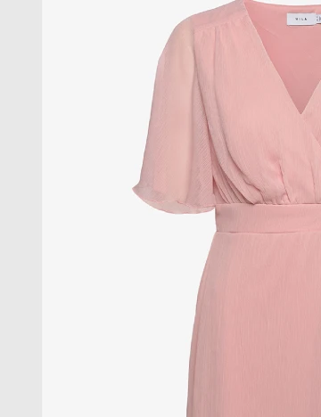 Rochie scurta Vila, roz